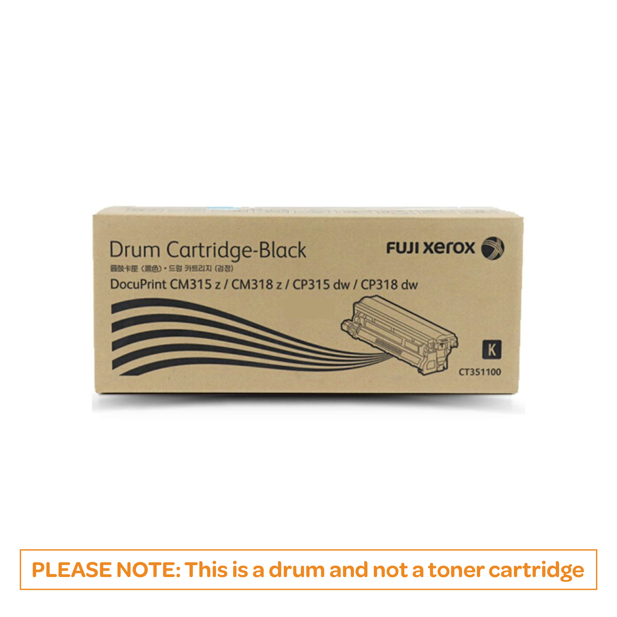 FUJI XEROX CT351100 Black Drum OEM - Cartridge World